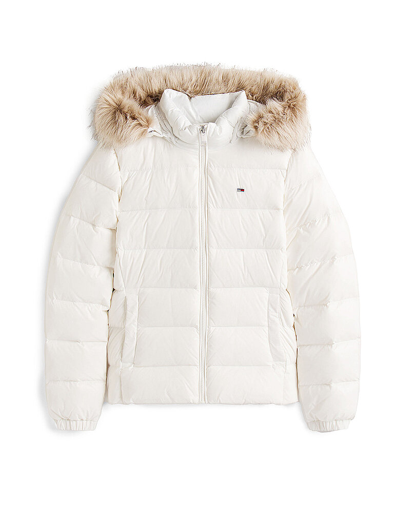 TOMMY JEANS Daunenjacke weiss   XS damen
