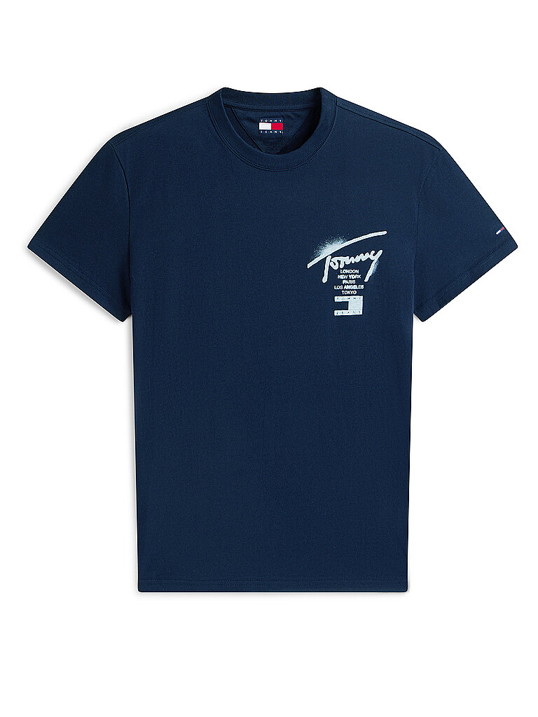 TOMMY JEANS T-Shirt  dunkelblau   XXL herren