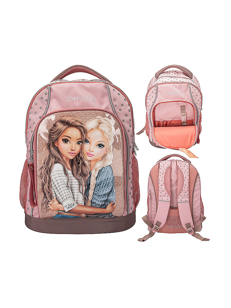 TOP MODEL Schulrucksack DOTS baby