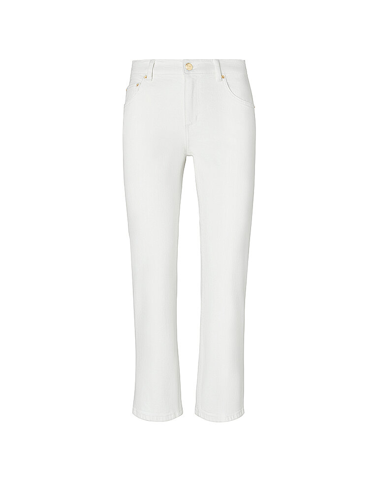 TORY BURCH Jeans Flared Fit 7/8  weiss   31 damen