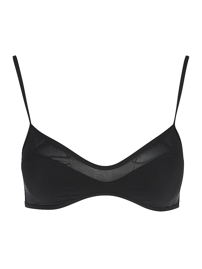 TORY BURCH Bikini Top  schwarz   XS damen