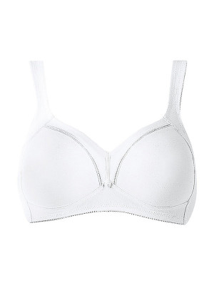 TRIUMPH BH ohne Bügel COTTON 01 weiss weiss   95C damen