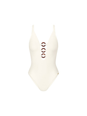 TRIUMPH Badeanzug SUMMER DUNE beige creme   38D damen