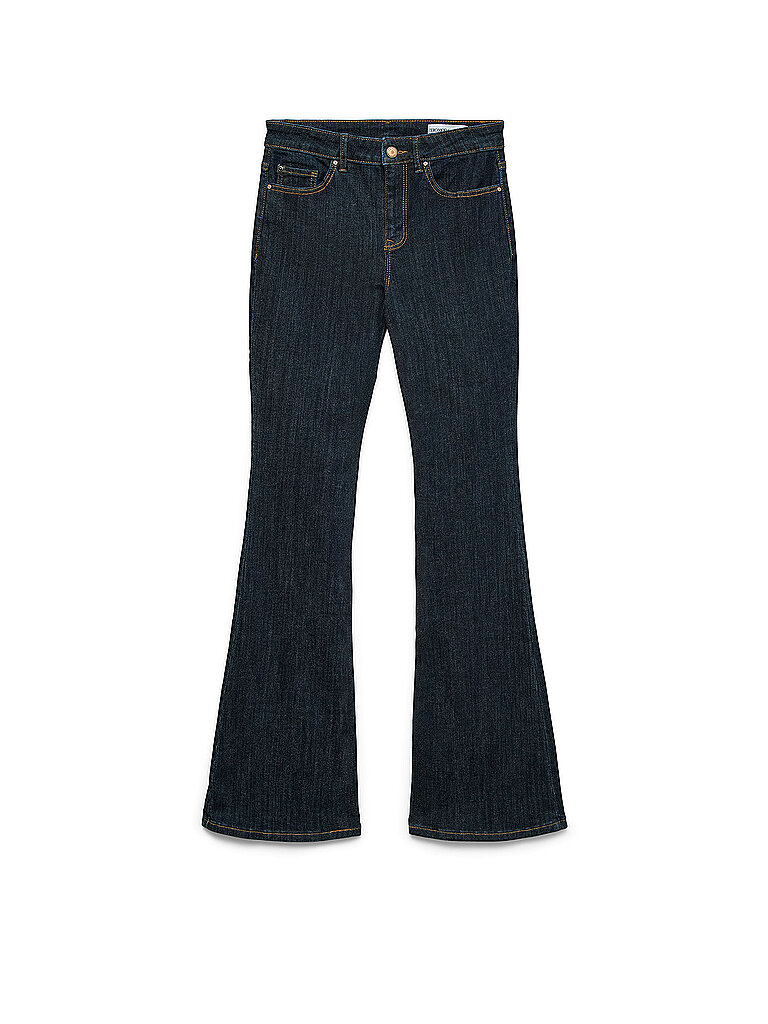 VERO MODA Jeans Flared Fit VMFLASH dunkelblau   M/L30 damen