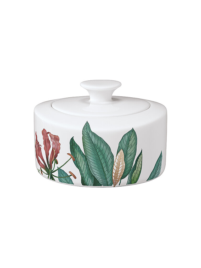 Villeroy & Boch SIGNATURE Zucker-Marmeladedose 0,33l Avarua Weiss bunt baby