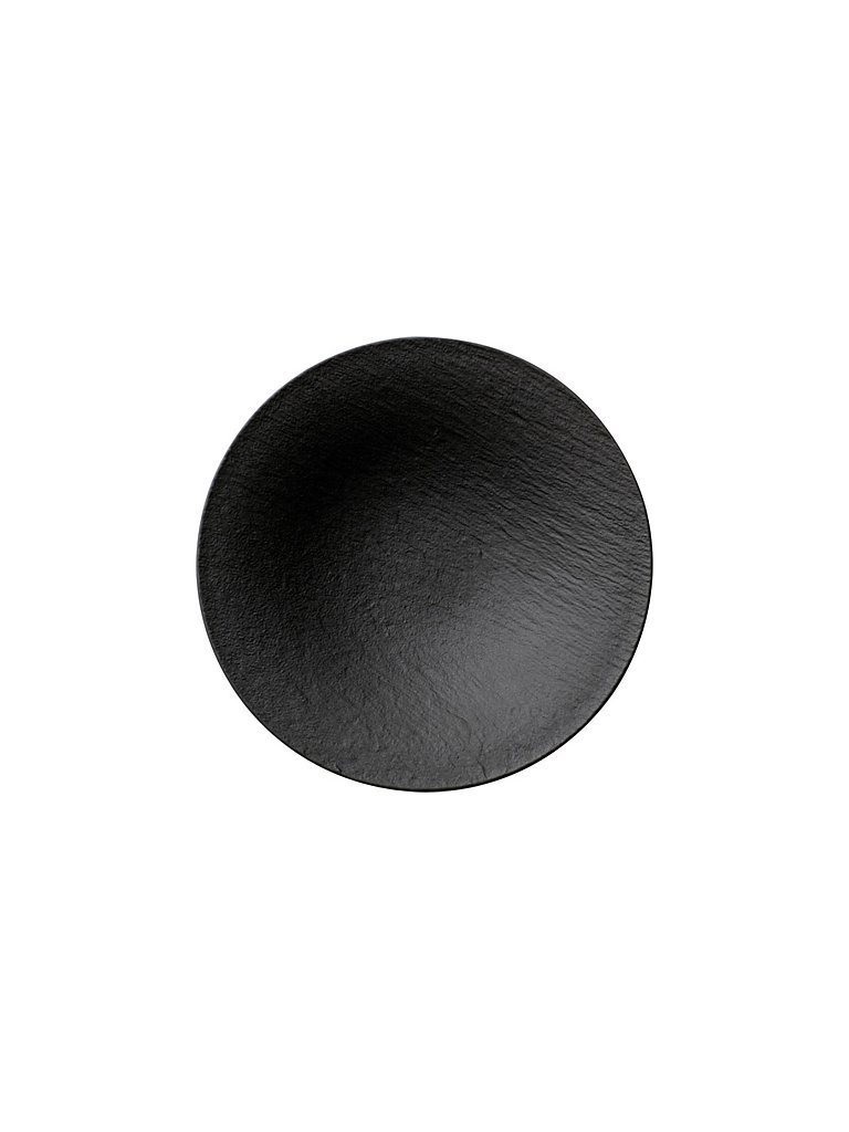 Villeroy & Boch Schale tief MANUFACTURE ROCK 29x29cm Schwarz schwarz baby