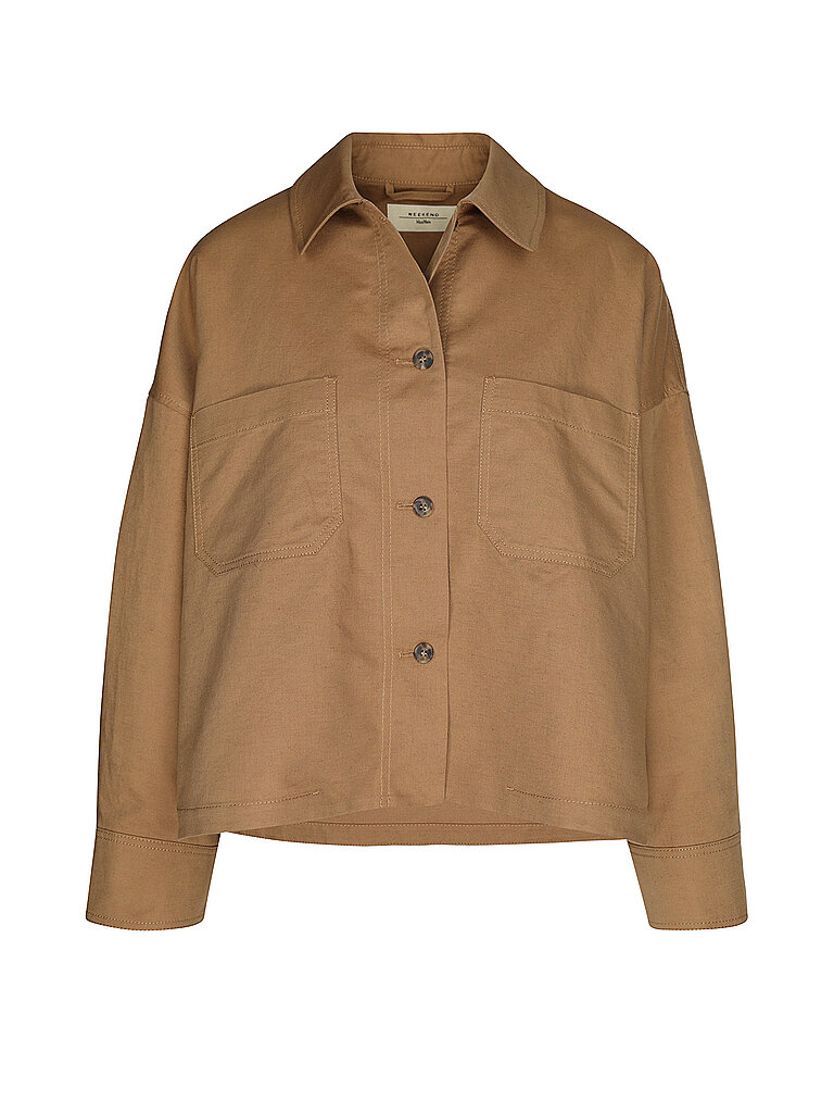 WEEKEND MAX MARA Overshirt WKDVETTURA braun   36 damen