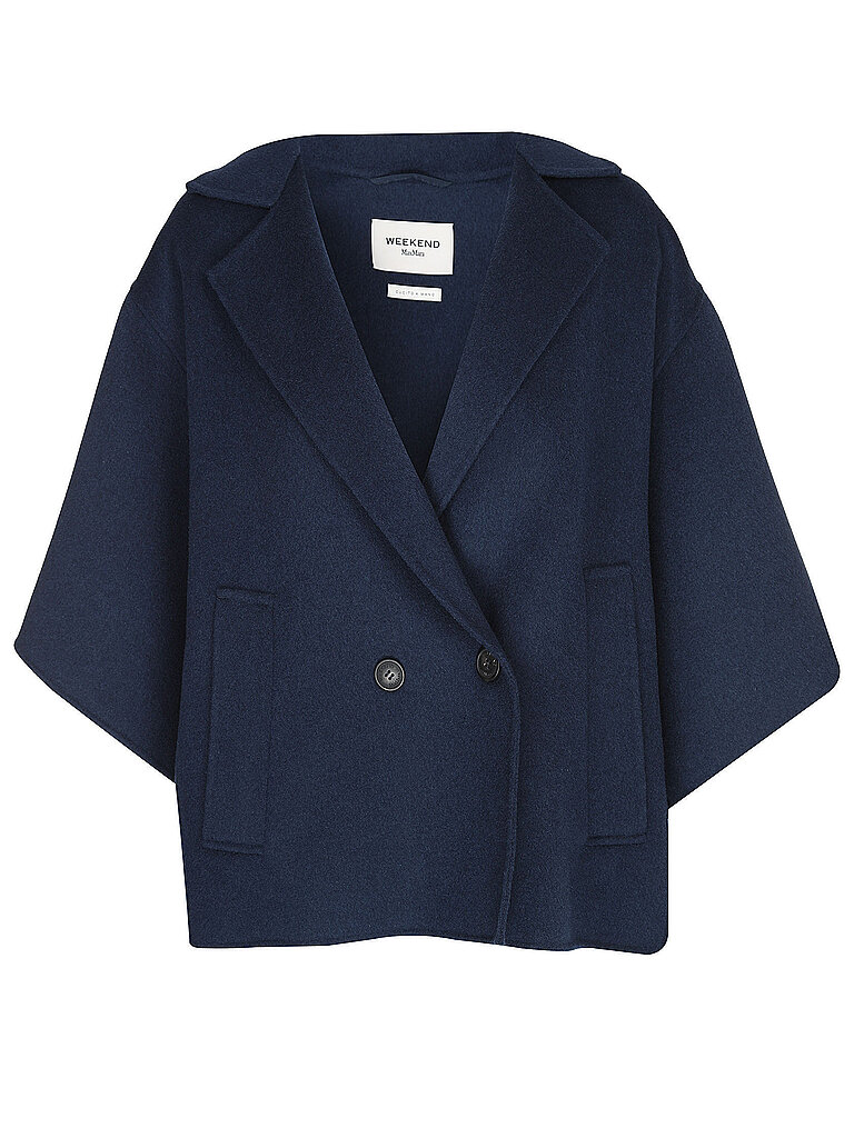 WEEKEND MAX MARA Wolljacke WKDNEO dunkelblau   34 damen