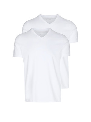 WINDSOR T-Shirt 2er Pkg. white weiss   XXL herren
