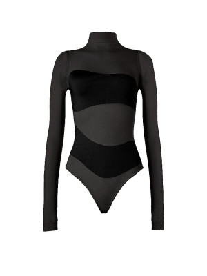 WOLFORD String Body  schwarz   S damen