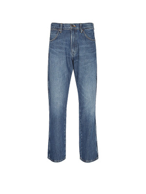 WRANGLER Jeans Straight Fit FRONTIER blau   33/L34 herren