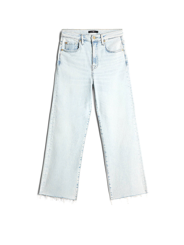 7 For All Mankind Vaqueros Flared Fit 7/8 ALEXA MAUI azul claro   27