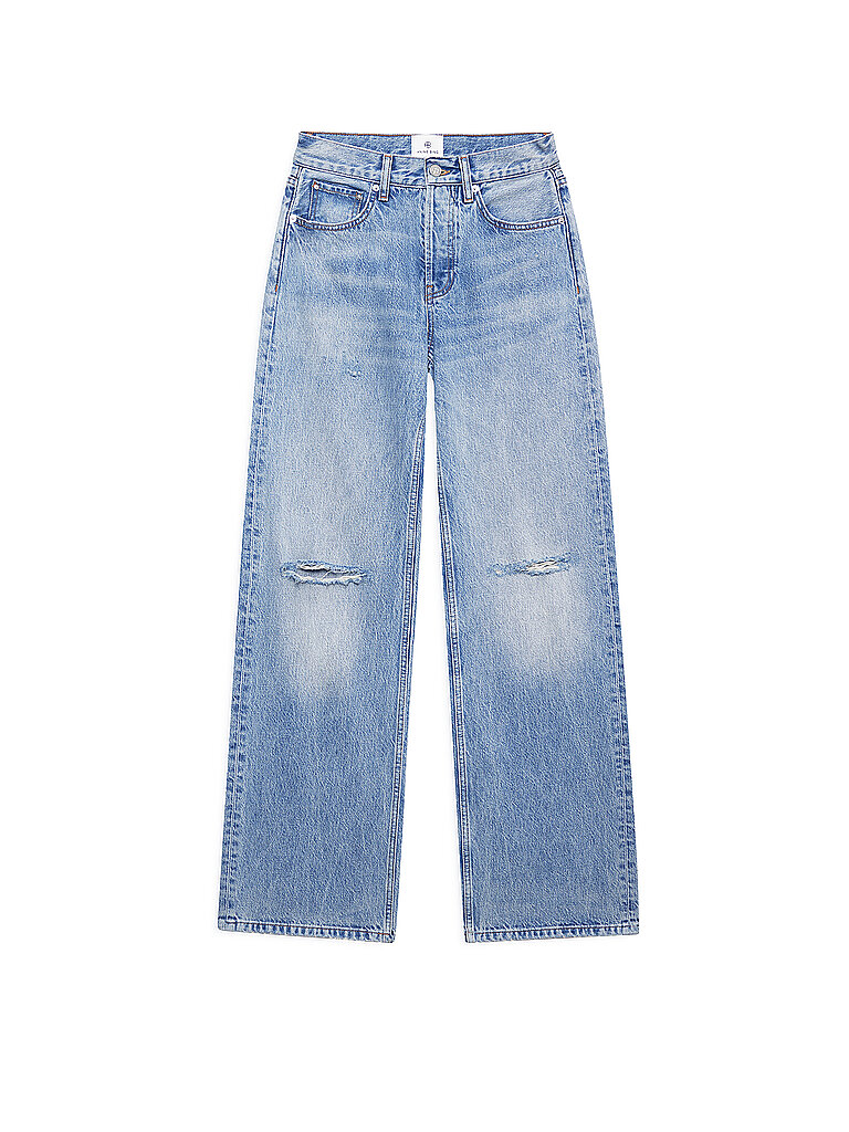 Anine Bing Jeans de pierna ancha HUGH JEAN azul   30