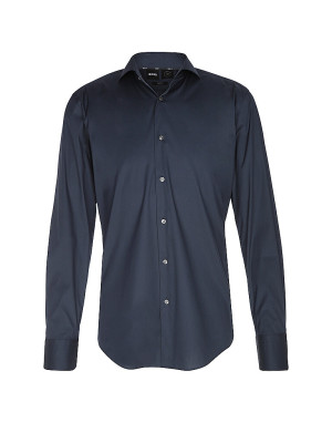 Boss Camisa Slim Fit P-HANK azul oscuro   44