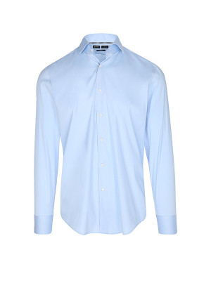 Boss Camisa Slim Fit P-HANK azul claro   41