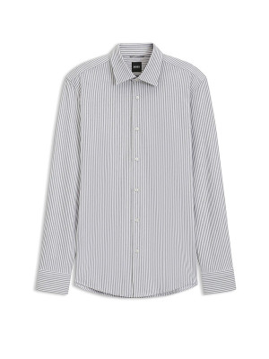 Boss Camisa Slim Fit verde   43