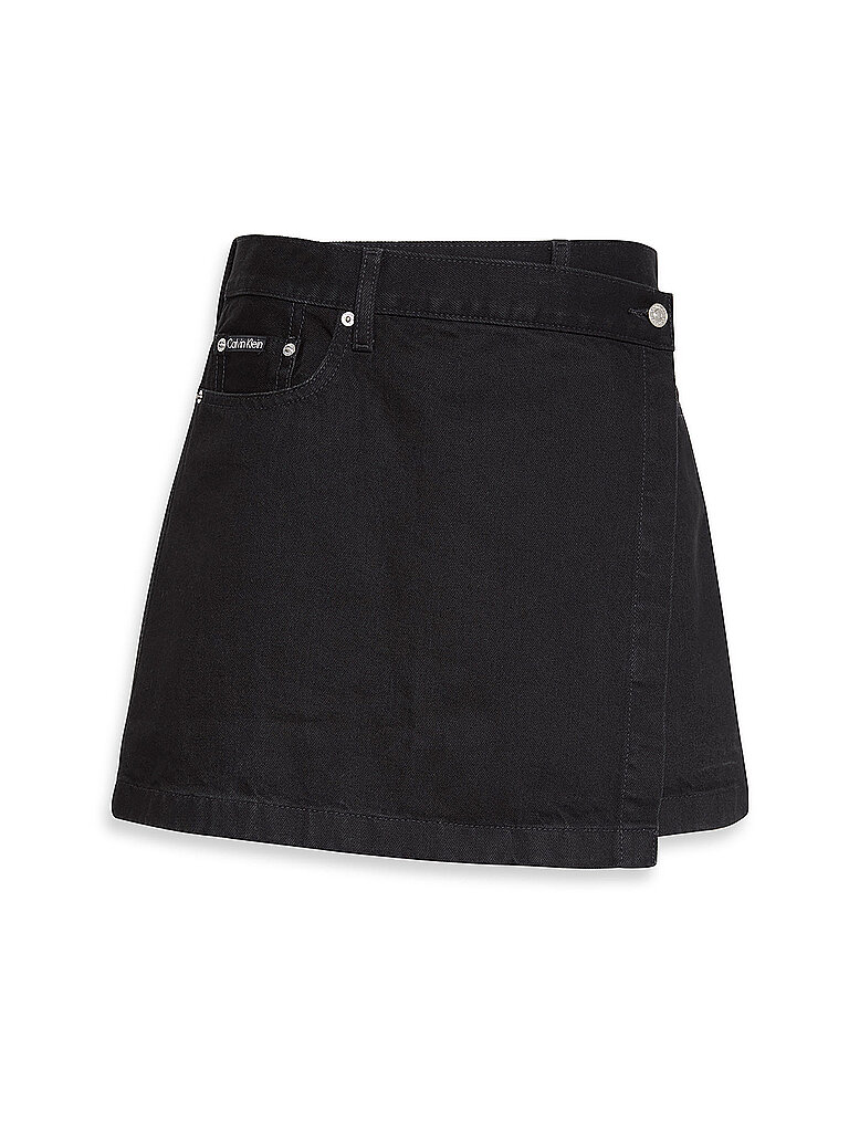 Calvin Klein Falda vaquera negro   27