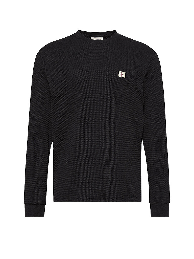 Calvin Klein Camiseta de manga larga negro   XS