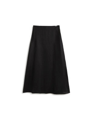 Ecoalf Midi falda BETH negro   36