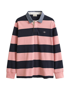 Gant Camiseta de rugby rosa   XXXL