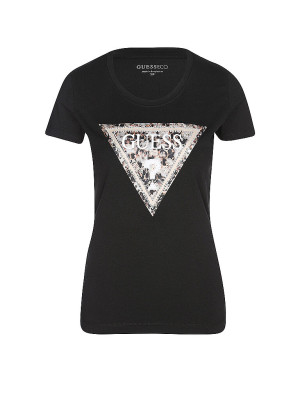 Guess Camiseta negro   XS