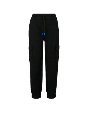 Hugo Pantalón cargo de corte relajado HISUNE-1-D_B negro   38