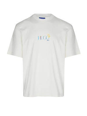 Hugo T-Shirt NULAXO crema   S