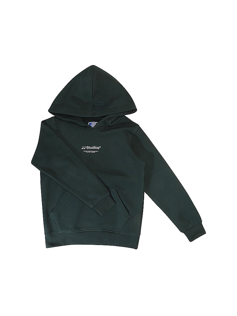 Jack & Jones Sudadera con capucha para niño - Hoodie JJESOHO verde oscuro   176