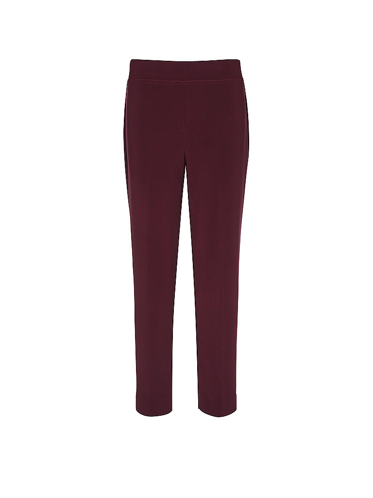Joseph Ribkoff Pantalón de negocios rojo oscuro   40