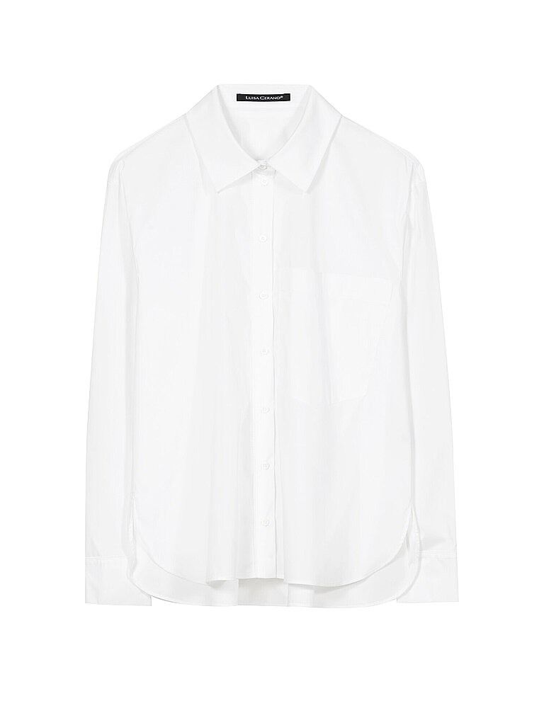 Luisa Cerano Nombre del producto: Blusa camisera blanco   38