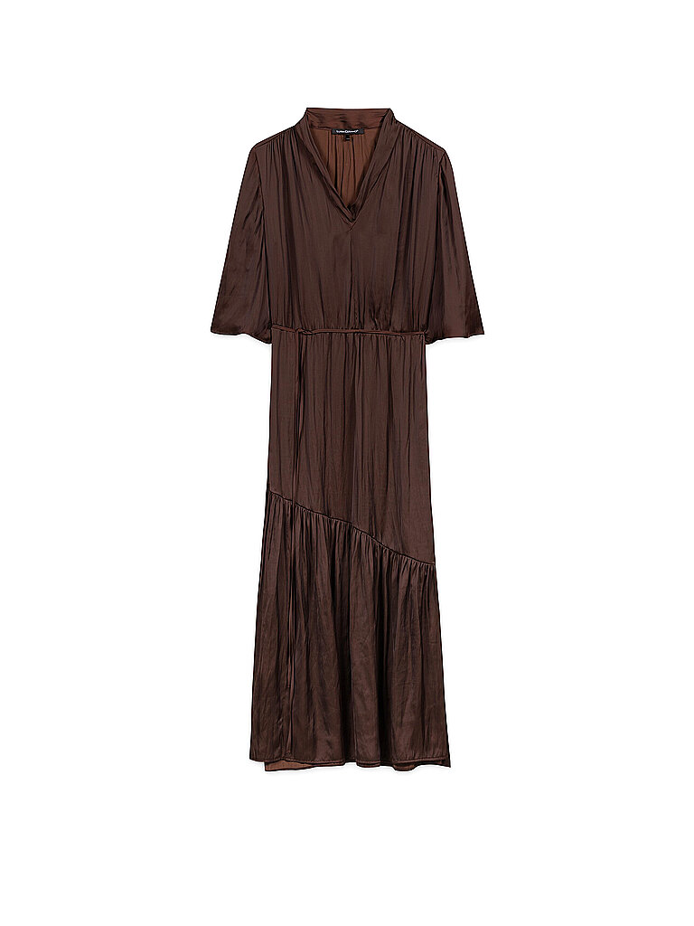 Luisa Cerano Maxivestido marrón   34