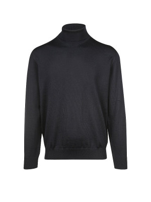 Maerz Jersey de cuello alto azul   52