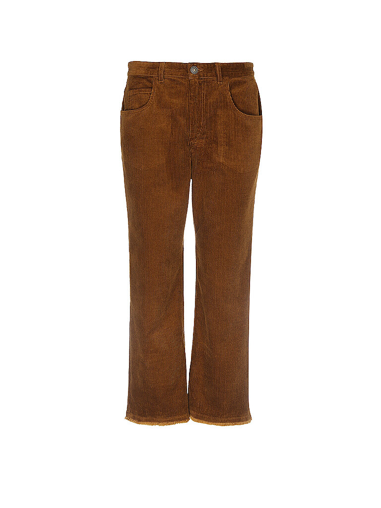 Marant Etoile Pantalón de pana 7/8 RUTHIE marrón   38