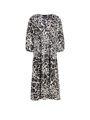 Monari Maxivestido marrón   36