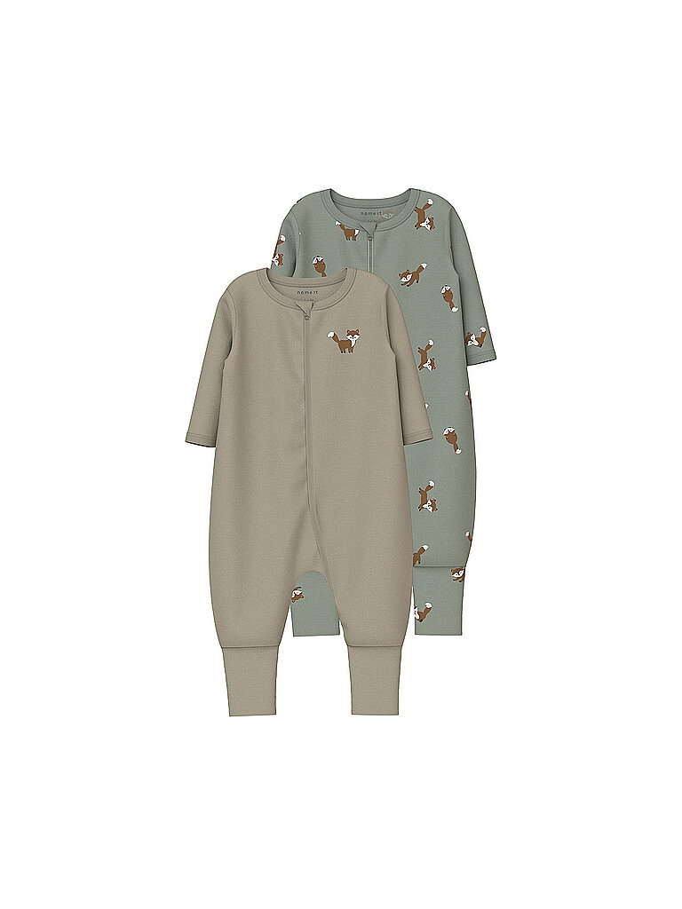 Name It Pijama Entero de Bebé Paquete de 2 NBMNIGHTSUIT beige   86