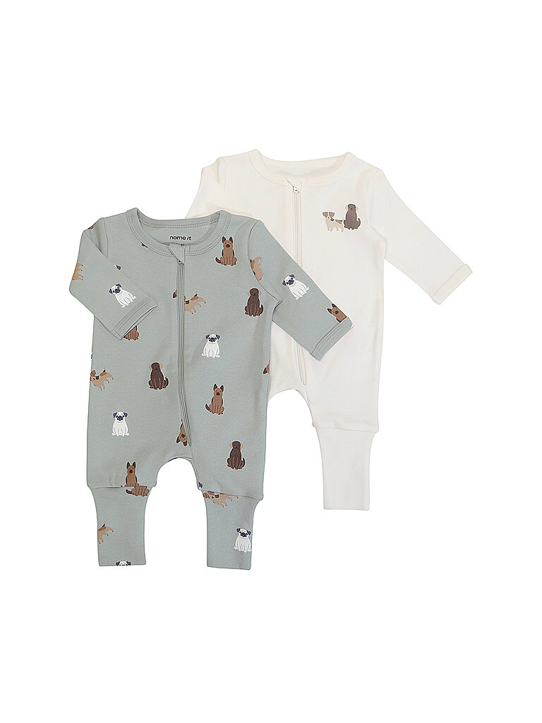 Name It Pijama de bebé 2 unidades NBMNIGHTSUIT verde   50