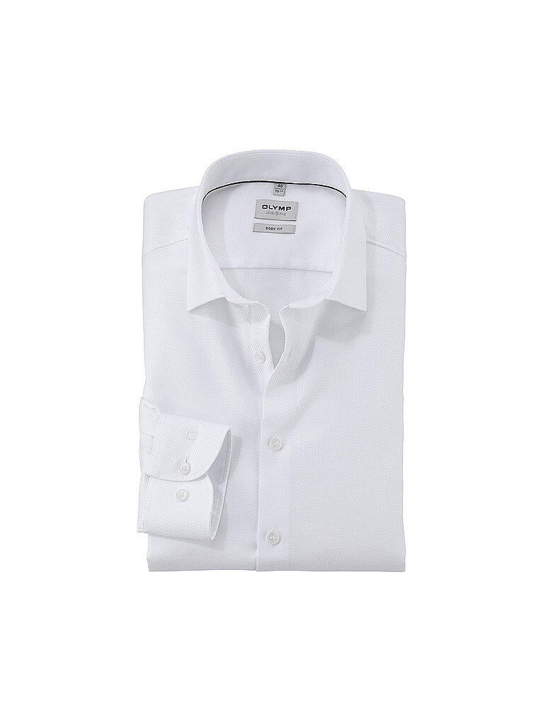 Olymp Level Five Camisa Slim Fit blanco   39