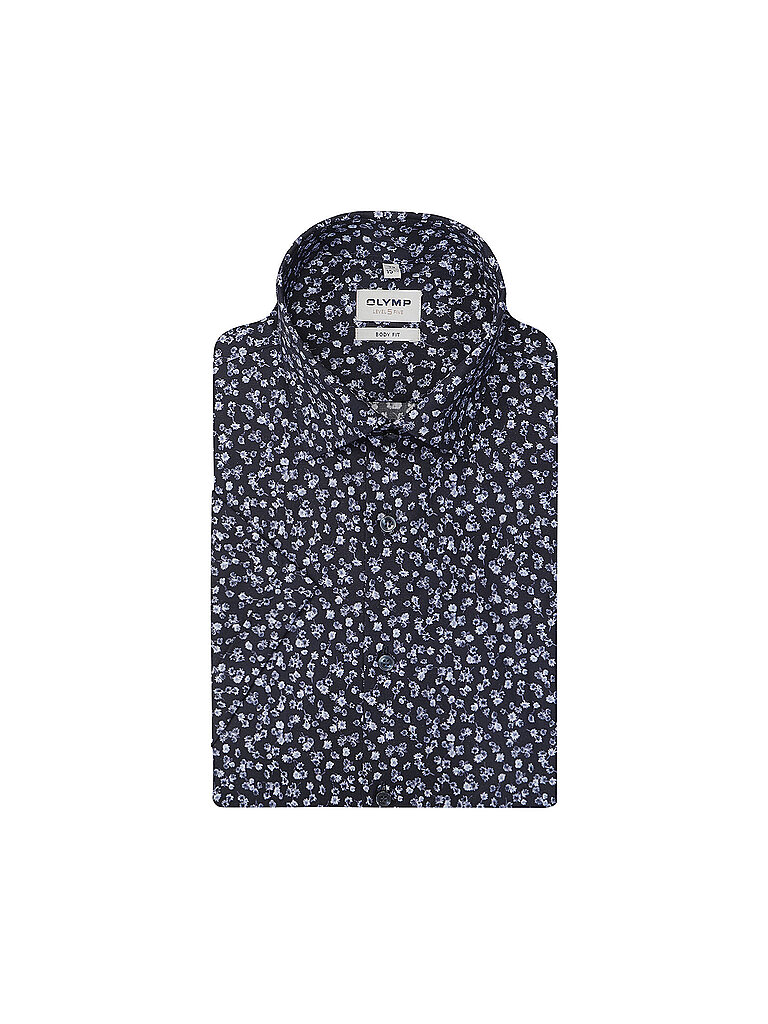 Olymp Level Five Camisa Slim Fit azul oscuro   42