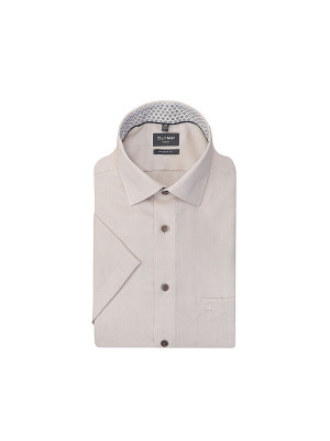 Olymp Camisa Regular Fit beige   40