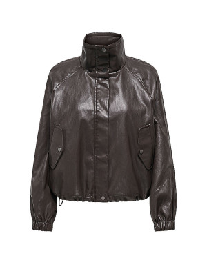 Only Chaqueta efecto piel ONLMINI marrón   S