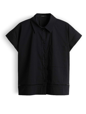 Opus Blusa camisera FALLERIE negro   44