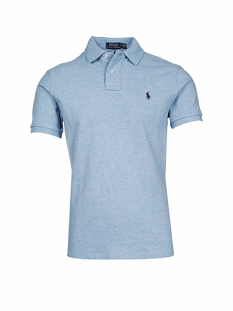 Ralph Lauren Polo Custom-Slim-Fit azul claro   XL