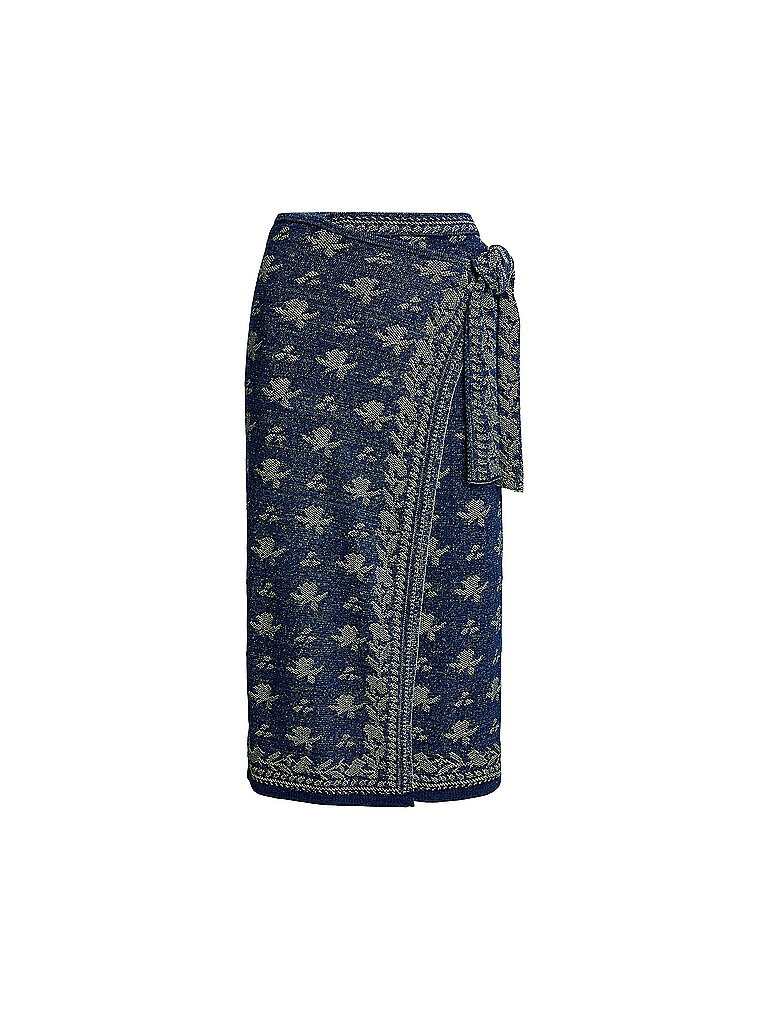 Ralph Lauren Falda cruzada azul oscuro   S