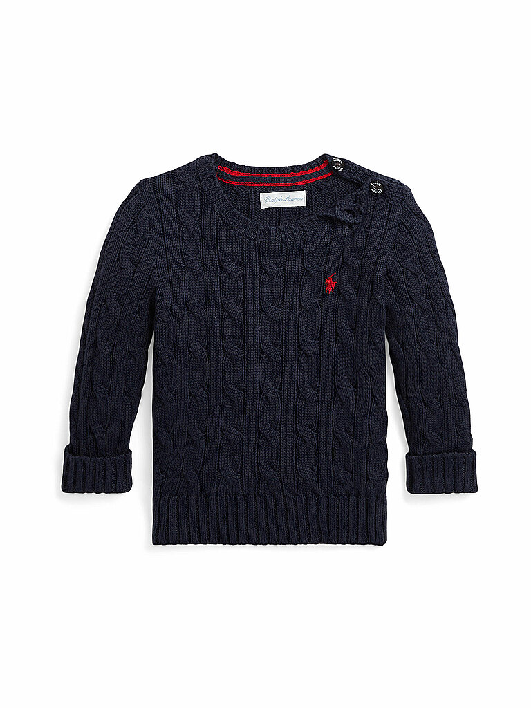 Ralph Lauren Suéter para bebé azul oscuro   68