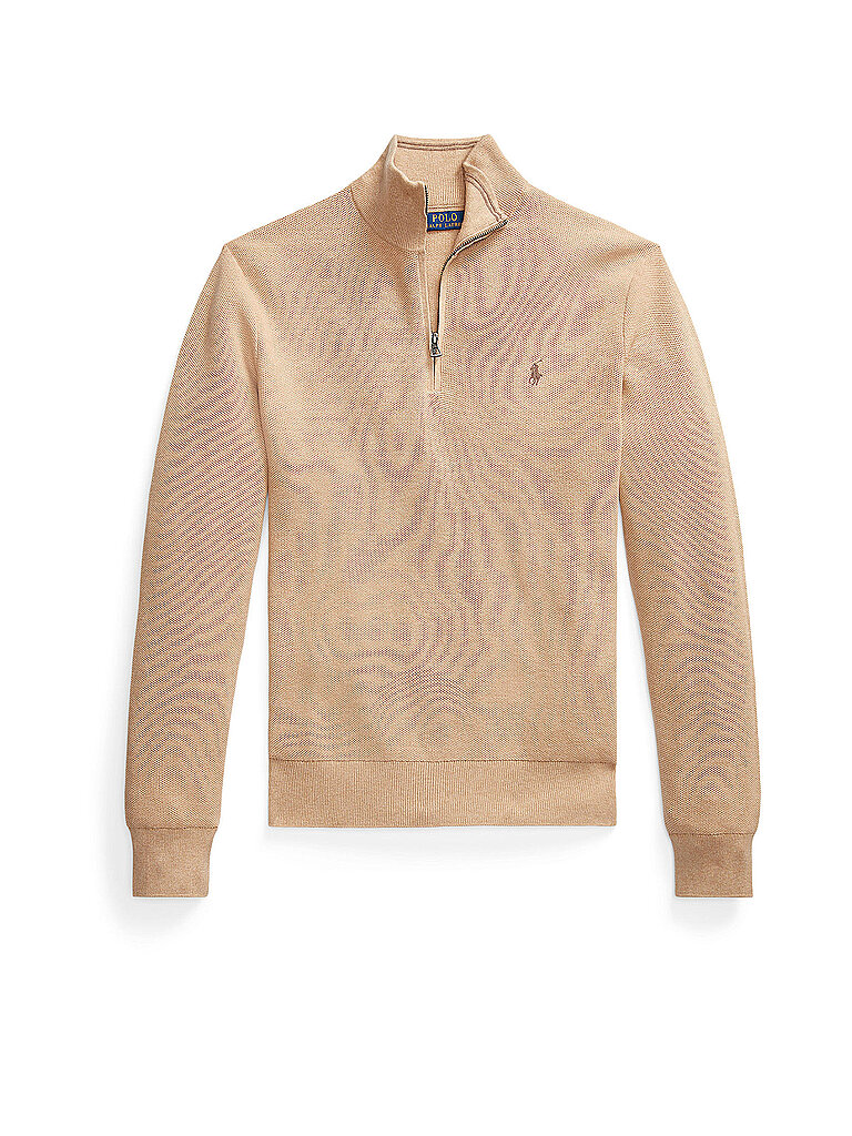 Ralph Lauren Jersey Troyer camel   S