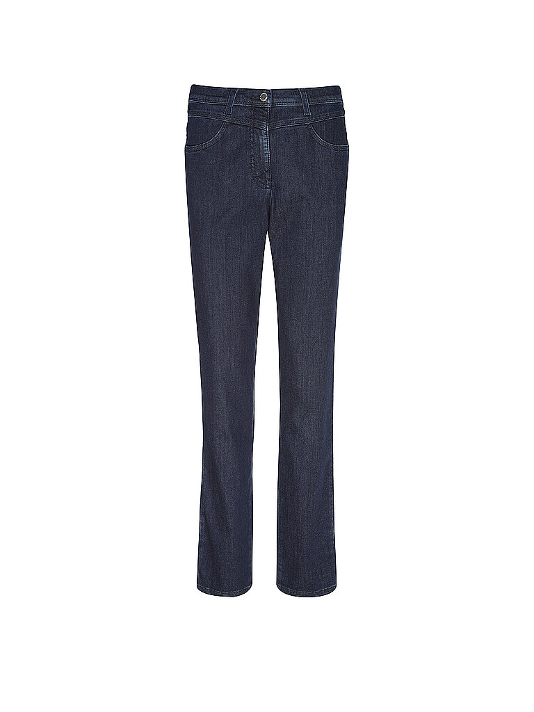 Raphaela By Brax Pantalón LAURA NEW azul oscuro   38 (kurz)