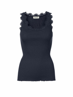 Rosemunde Top azul oscuro   S