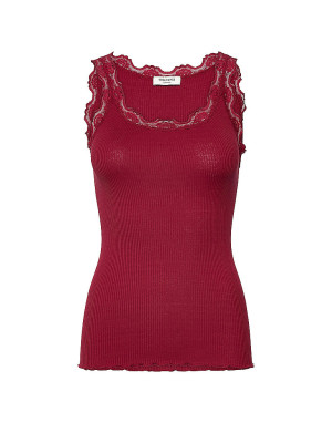 Rosemunde Top RWBABETTE rojo oscuro   XL