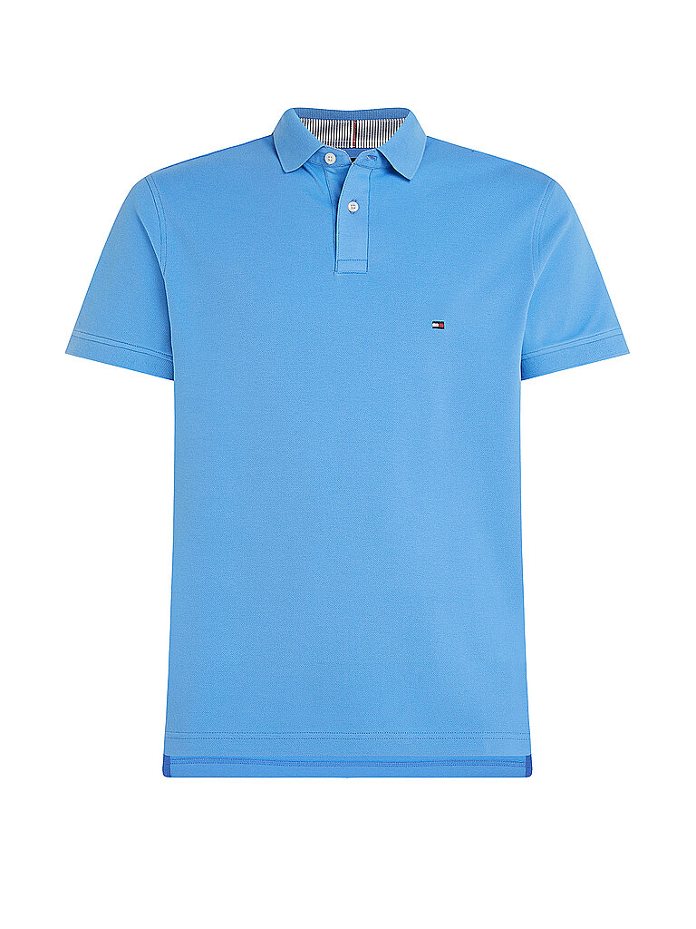Tommy Hilfiger Poloshirt de corte regular azul claro   L