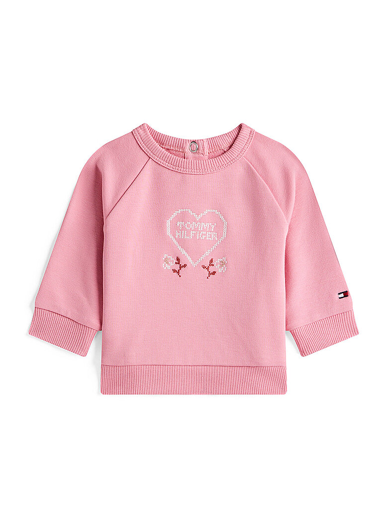 Tommy Hilfiger Suéter para niña rosa   86